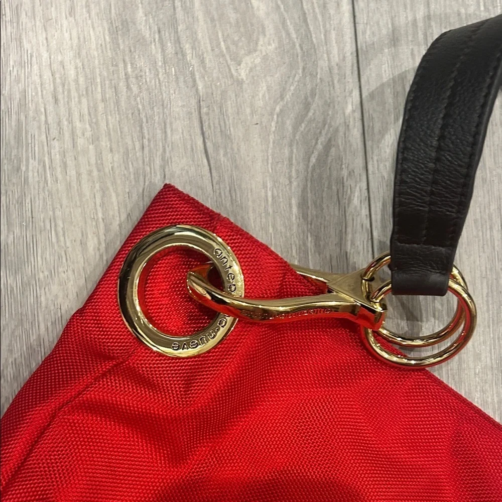JPK Paris 75 Orange Tote Bag! EUC Gorgeous heavy hardware!